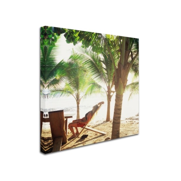 Robert Harding Picture Library 'Beach Scene 2' Canvas Art,14x14